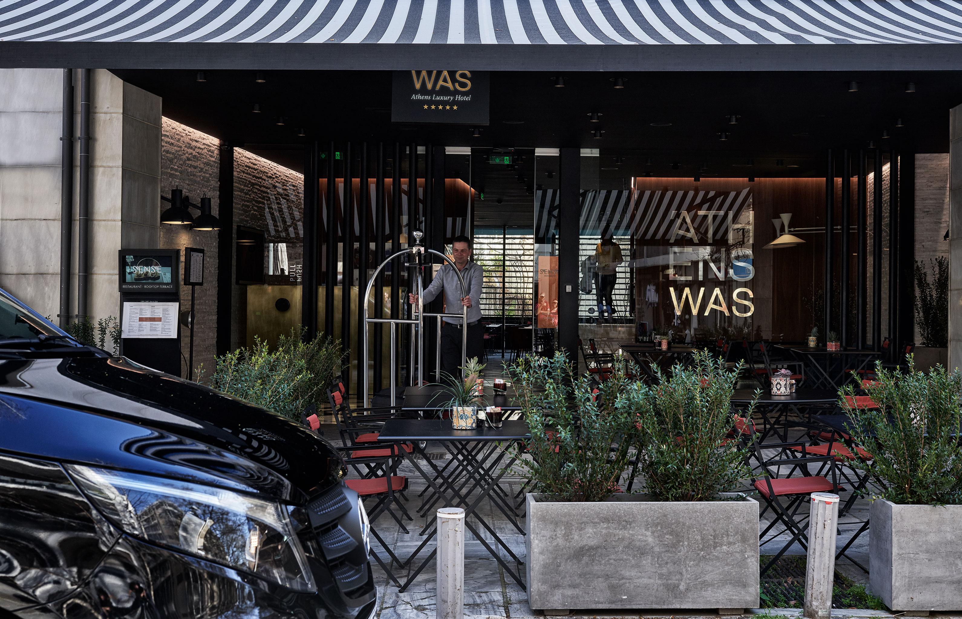Athenswas Design Hotel Bagian luar foto